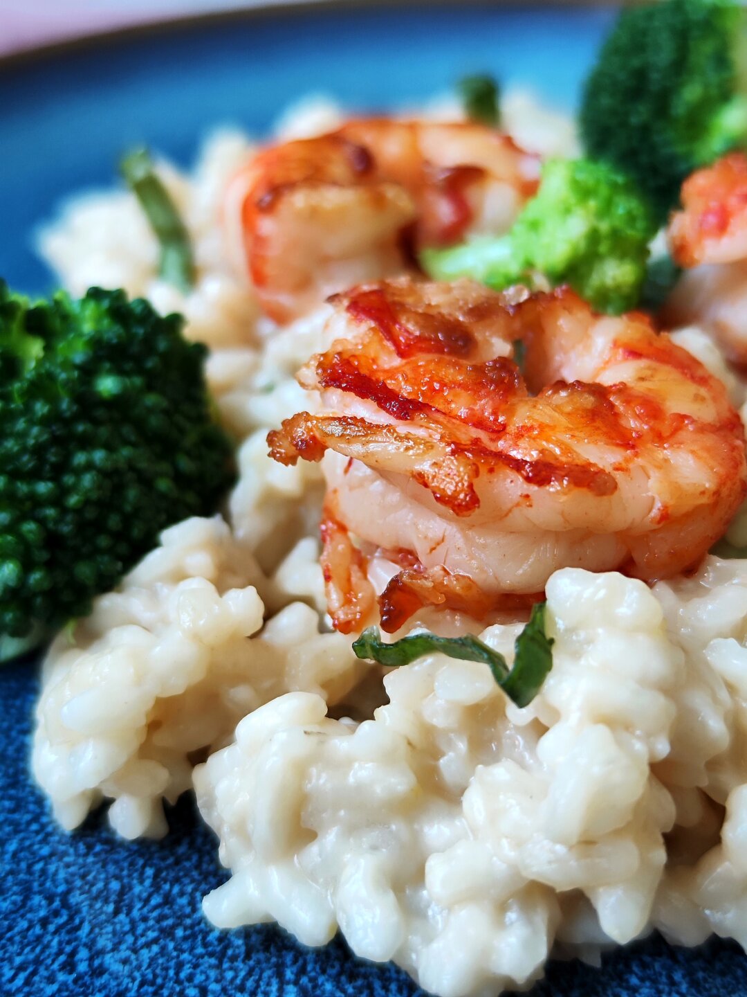 KREMINIS RISOTTO SU KREVETĖMIS IR BAZILIKU KREMINIS RISOTTO SU KREVETĖMIS IR BAZILIKU │Pietūs, Vakarienė, Žuvis